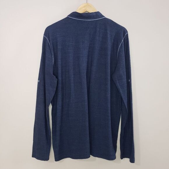 Hugo Boss Blue XXL Casua Long Sleevel Button Down Shirt - Picture 7 of 12